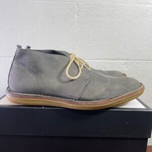 Cole Haan Todd Snyder Lewis C14271 Chukka Boot Gray Leather Lace up Mens 11.5 M
